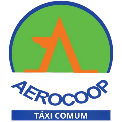 Logo da Aerocoop Táxi Comum em Viracopos